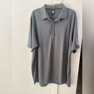 FootJoy FOUR SEASONS country club logo Golf Polo Shirt Men's XXL color gray